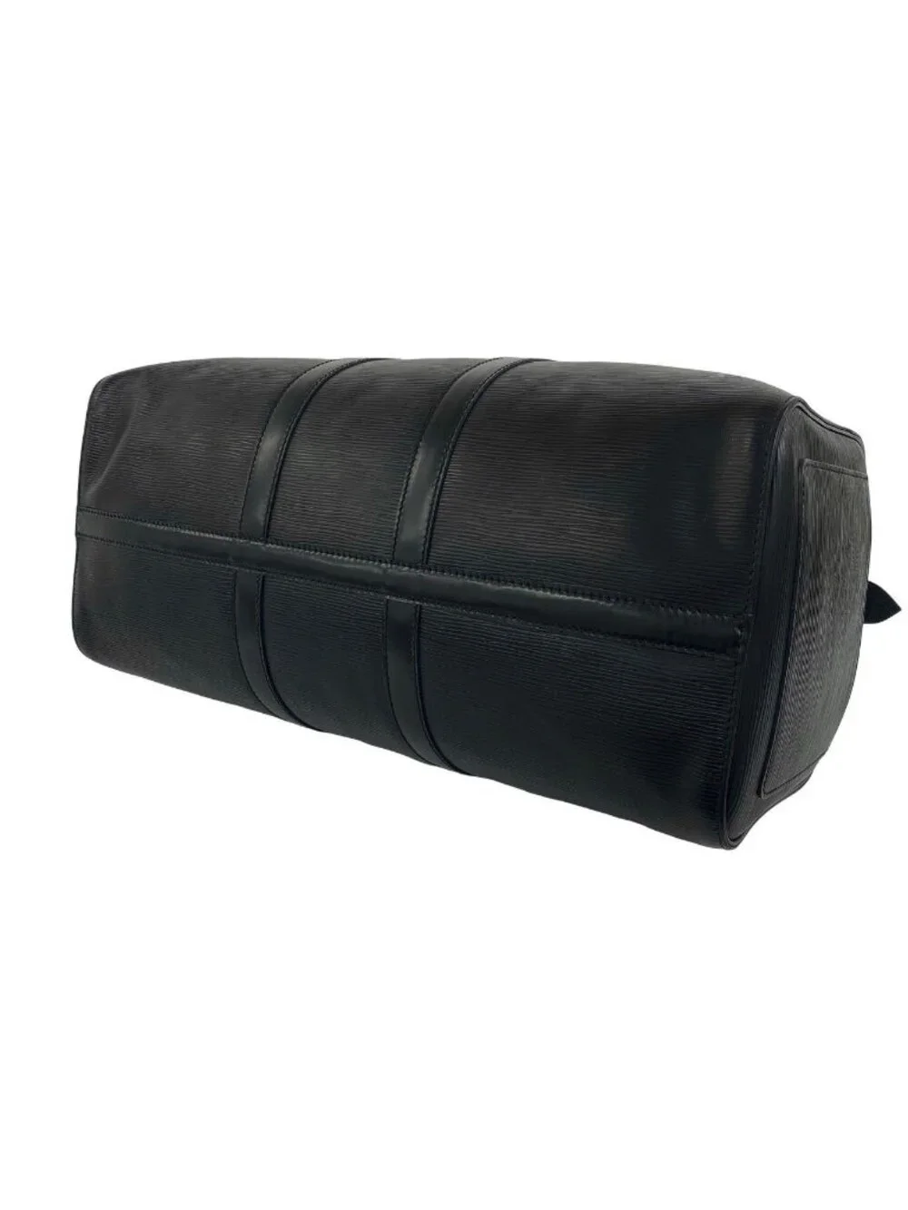 Louis Vuitton Vintage Keepall Epi Leather Boston Bag Noir